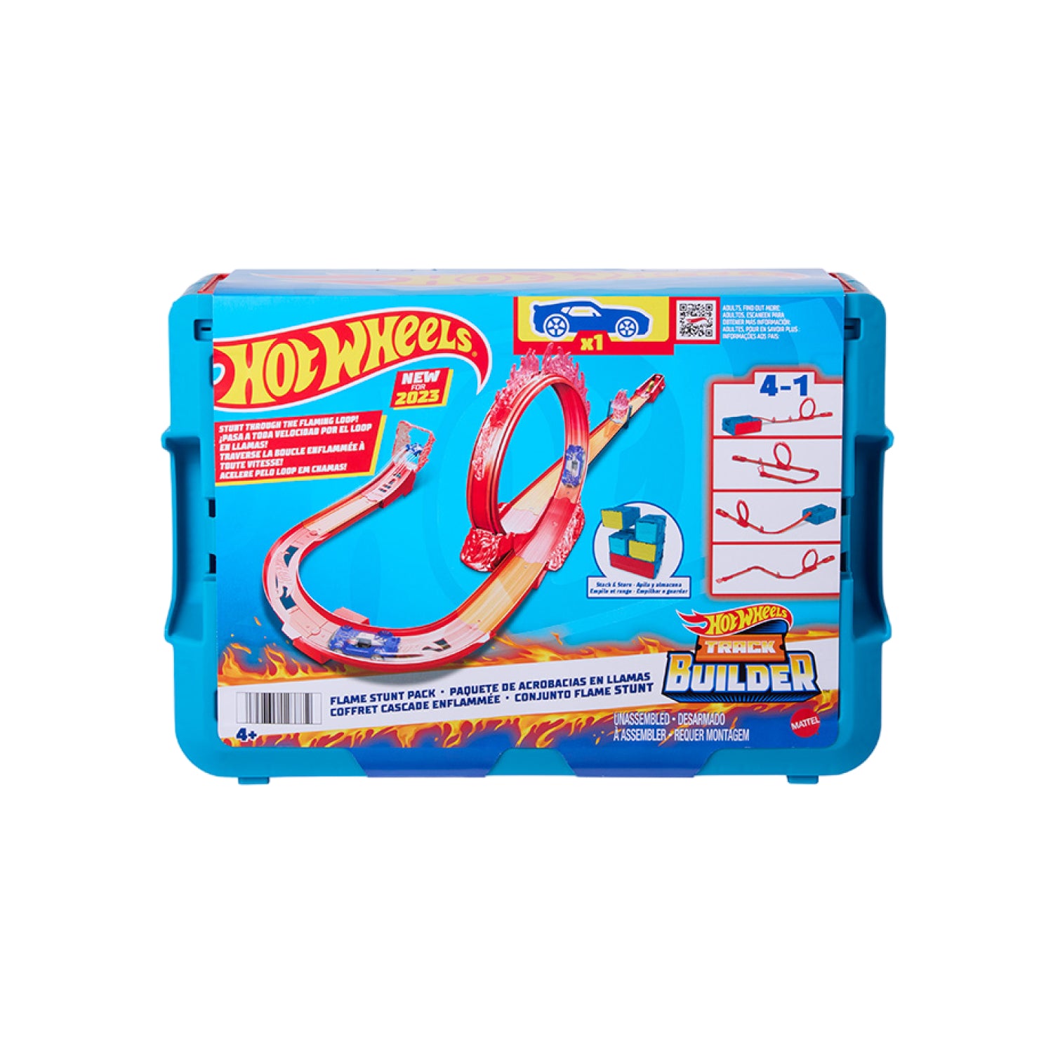 Thùng Phức Hợp Vượt Vòng Lửa Hot Wheels Hot Wheels Hmc04