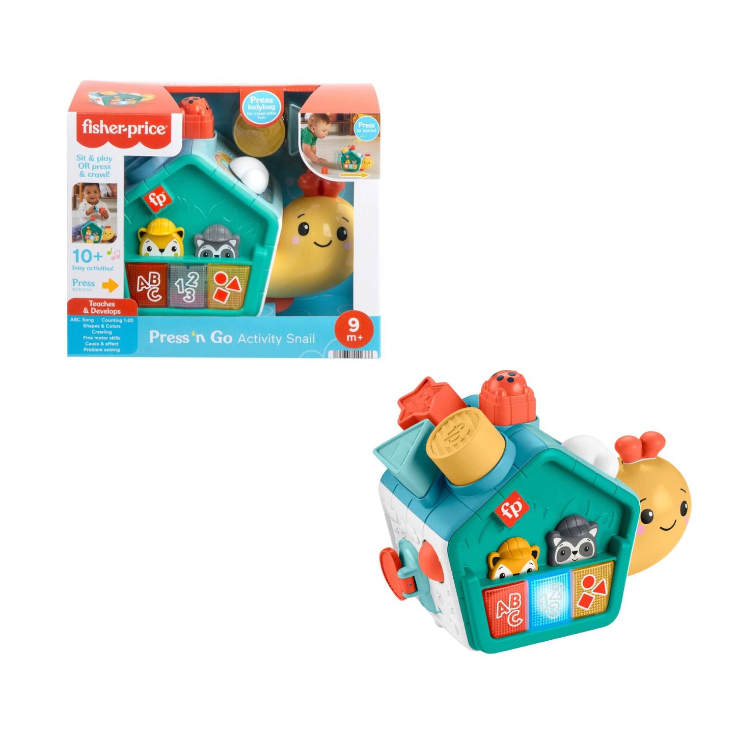 Đồ chơi ngôi nhà ốc sên vui học FISHER PRICE MATTEL HNH87