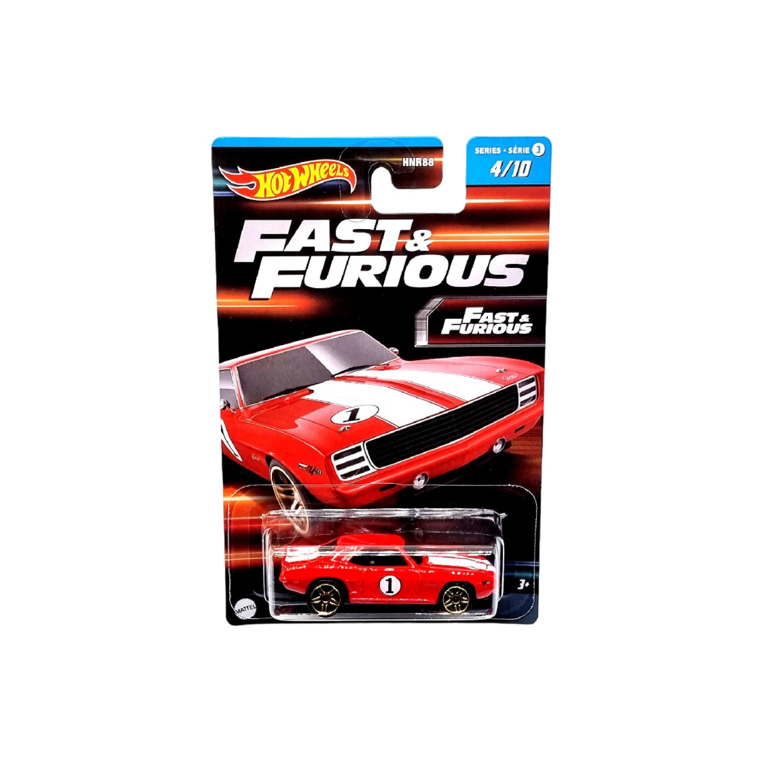 Siêu Xe Fast & Furious '69 Camaro Hot Wheels Hnr88