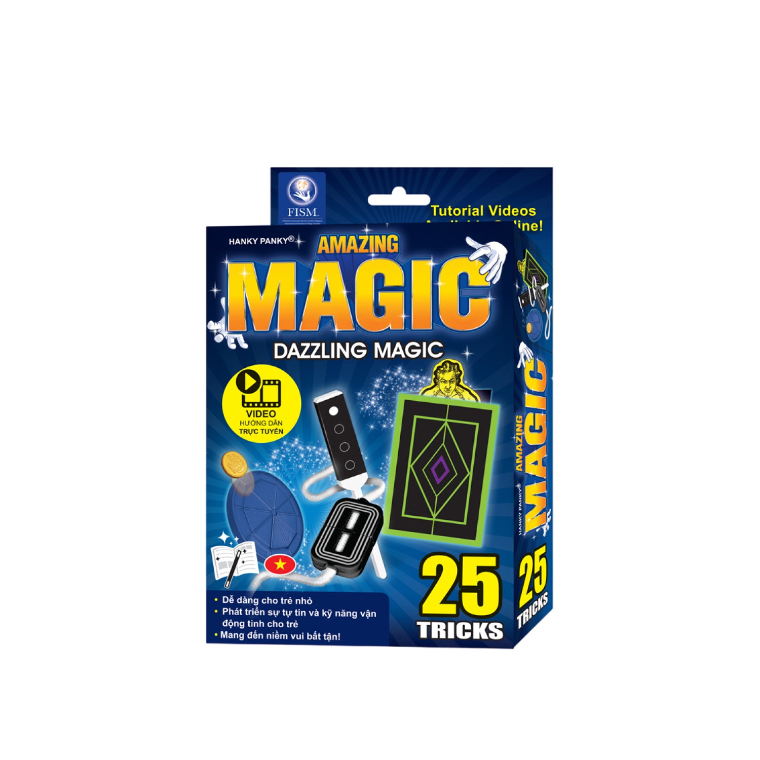 Bộ 25 Trò Ảo Thuật Hấp Dẫn Cùng Sợi Dây Ma Thuật Hanky Panky Hp1540