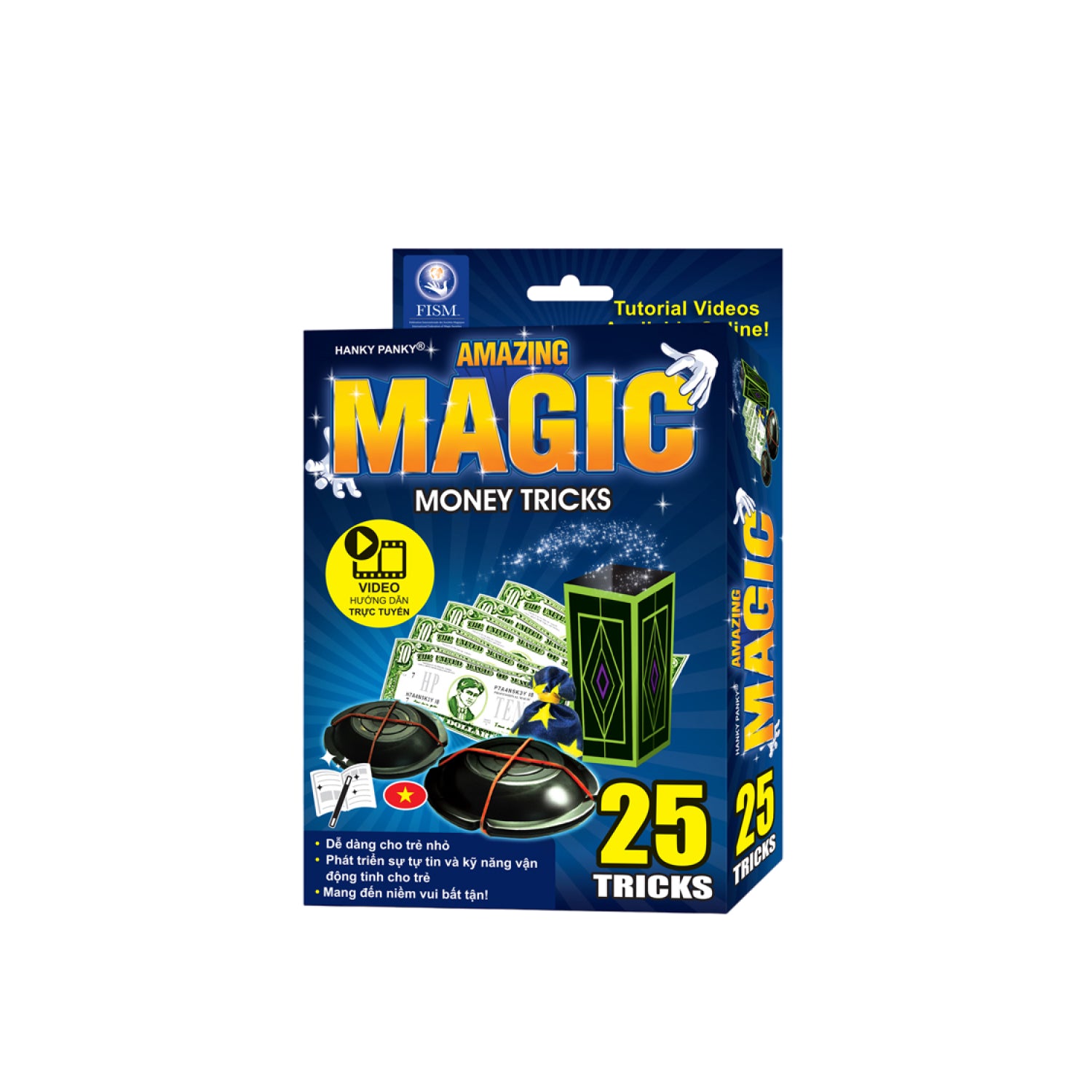 Bộ 25 Trò Ảo Thuật Hấp Dẫn Cùng Tờ Tiền Ma Thuật Hanky Panky Hp1540