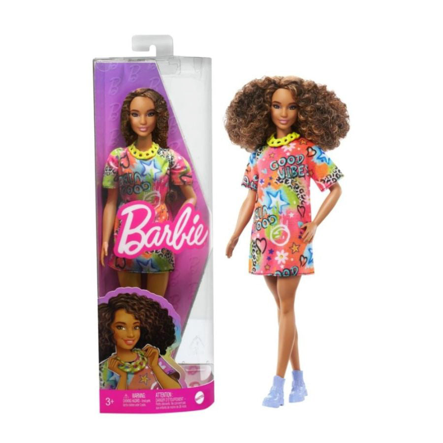 Búp Bê Thời Trang - Grafitti Dress Barbie Fbr37