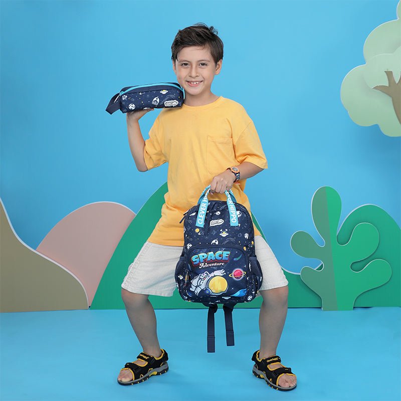 Hộp Bút Classic Space Adventure CLEVER HIPPO HS0118