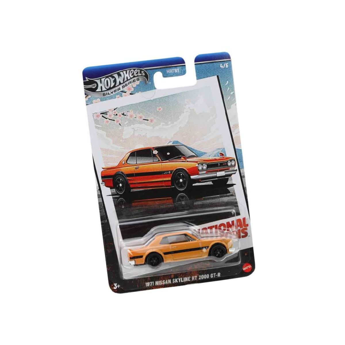 Đồ Chơi Mô Hình Siêu Xe Vintage 1971 Nissan Skyline HT 2000 GT-R HOT WHEELS HRT81