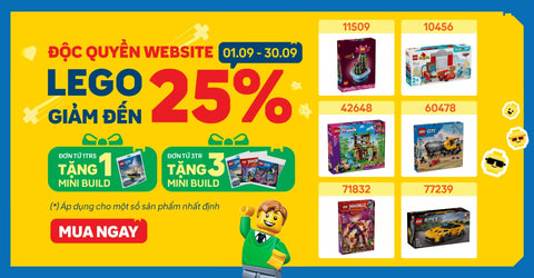 LEGO ƯU ĐÃI ĐỘC QUYỀN GIẢM ĐẾN 25%