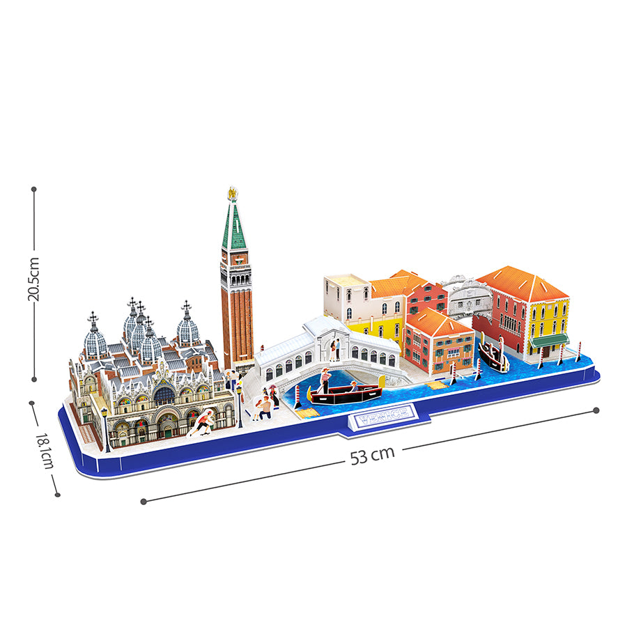 Đồ chơi trẻ em xếp hình 3D: Thành phố Venice PUZZLES MC269H