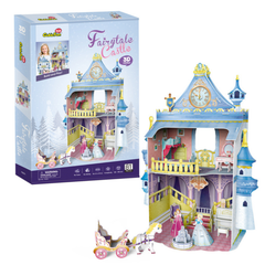 Đồ chơi trẻ em xếp hình 3D: Lâu đài cổ tích PUZZLES P809H