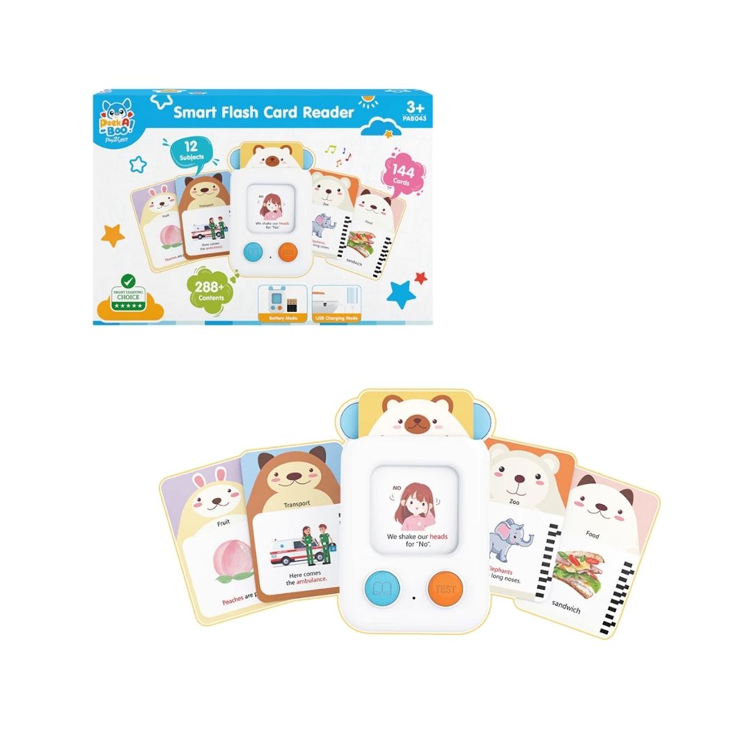 Máy Đọc Chữ Thông Minh Cho Bé Peek A Boo Pab043