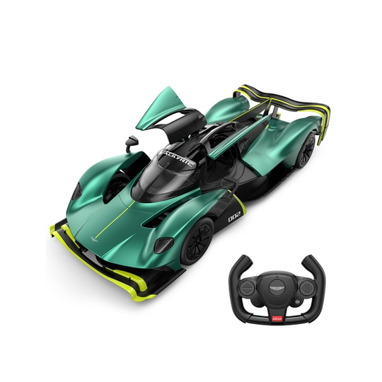R/C car 1:14 Aston Martin Valkyrie AMR Pro open door Dark green RASTAR R92100