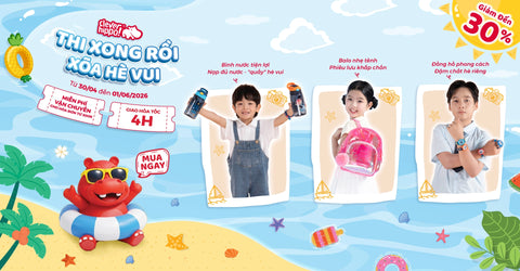 Balo xõa hè giảm đến 30%