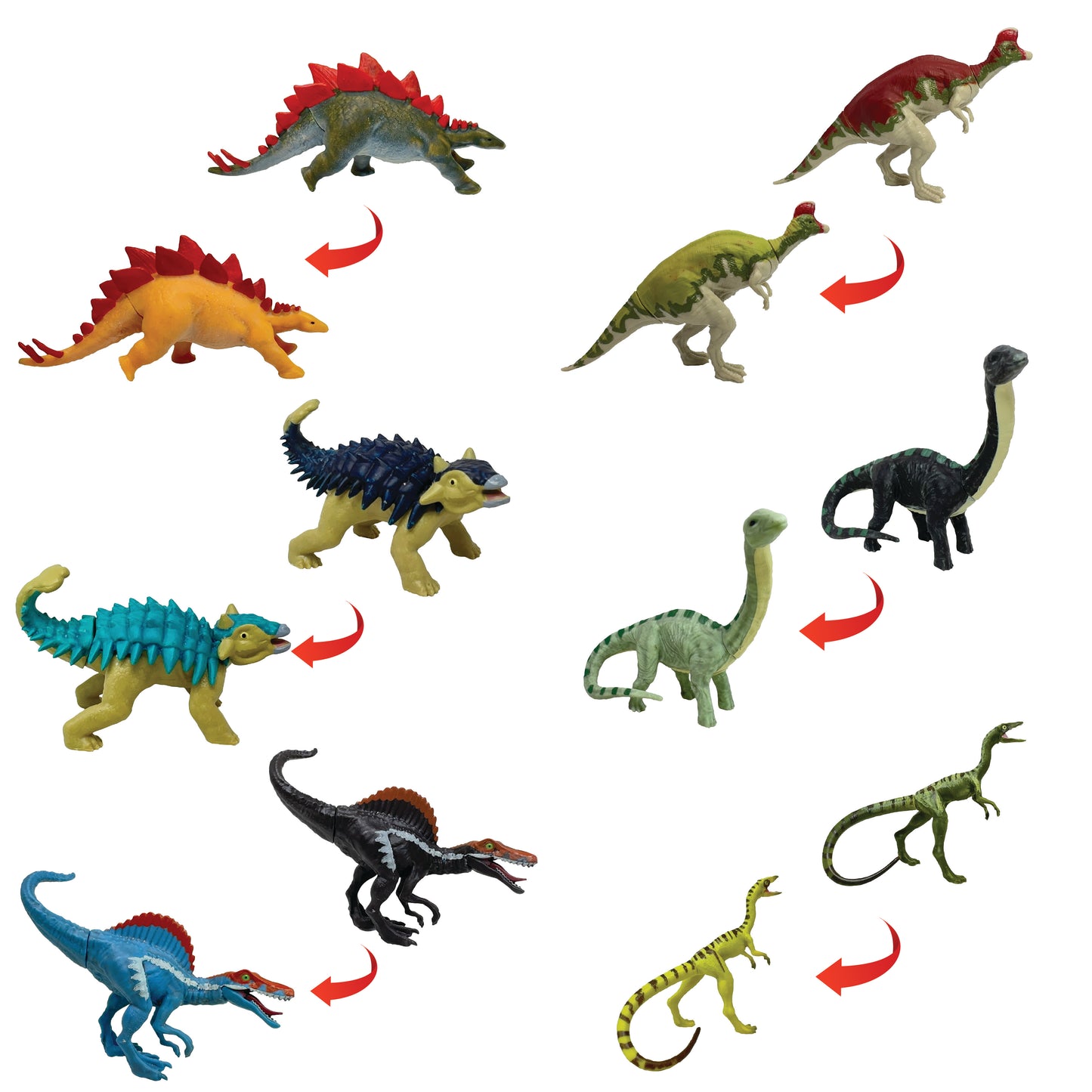 Trứng Slime sưu tập khủng long Jurassic World đổi màu TOY MONSTER TM502