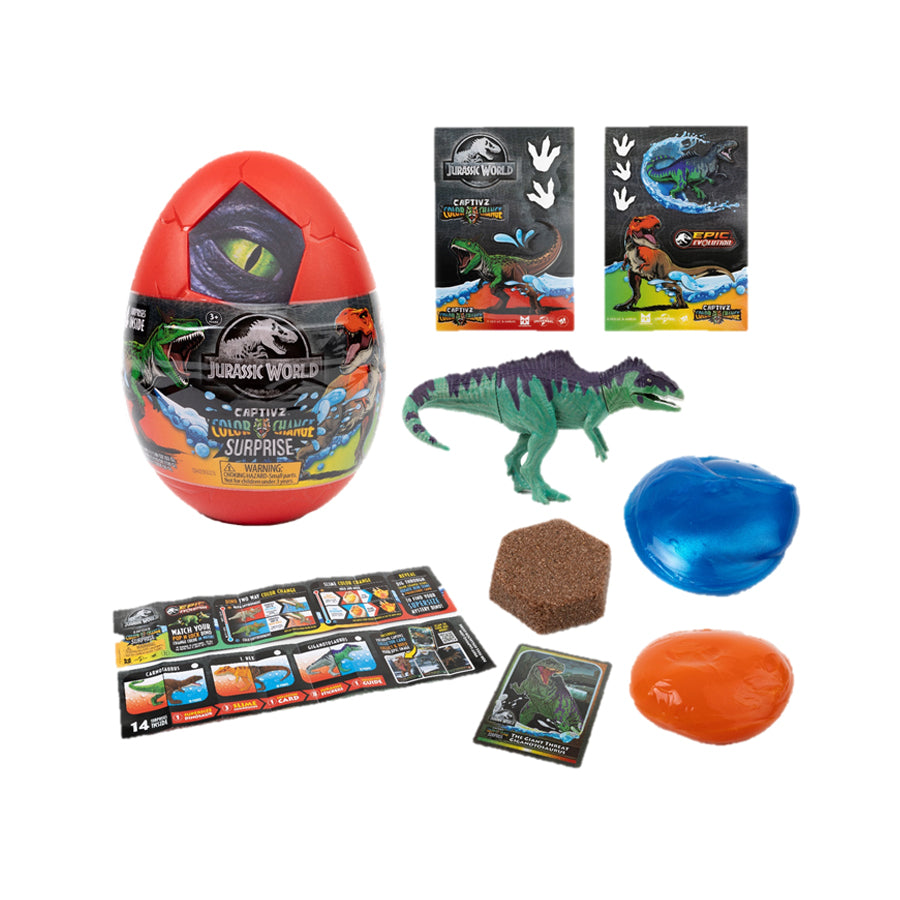 Trứng khủng long huyền bí Jurassic World đổi màu TOY MONSTER TM507