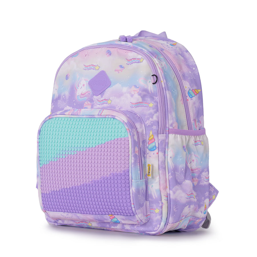 Balo Đi Học, Đi Chơi Upixel - Futuristic Kids Tím Violet U21-001