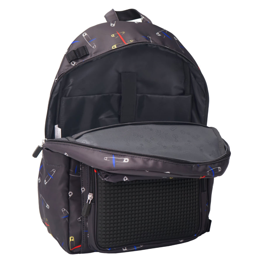 Balo Đi Học, Đi Chơi Upixel - Influencers Đen U21-002