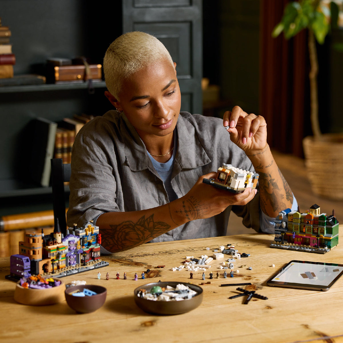 Đồ Chơi Lắp Ráp Cửa Hàng Pháp Thuật Tại Hẻm Xéo LEGO HARRY POTTER 76444