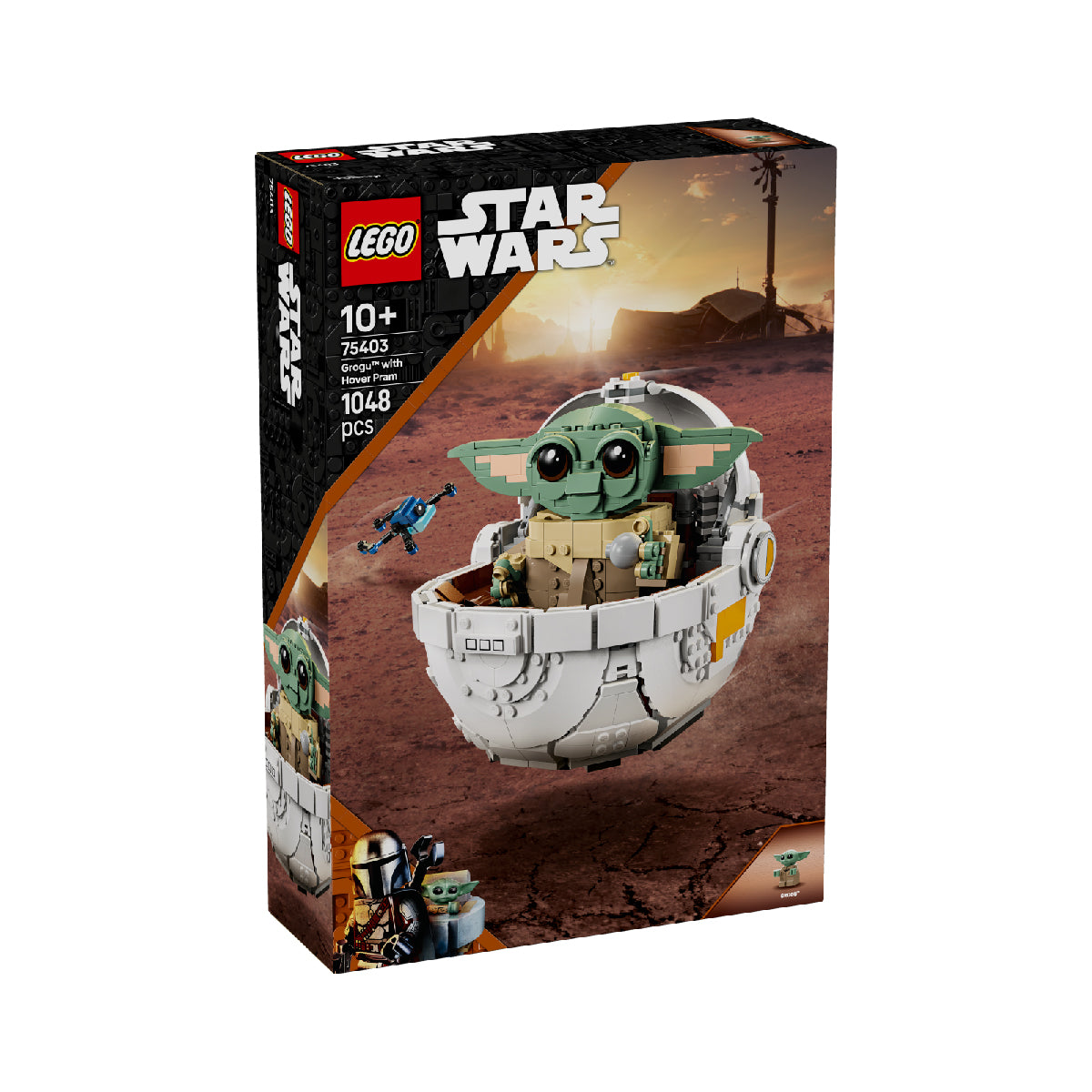 Đồ Chơi Lắp Ráp Grogu Và Xe Nôi Bay Lego Star Wars 75403