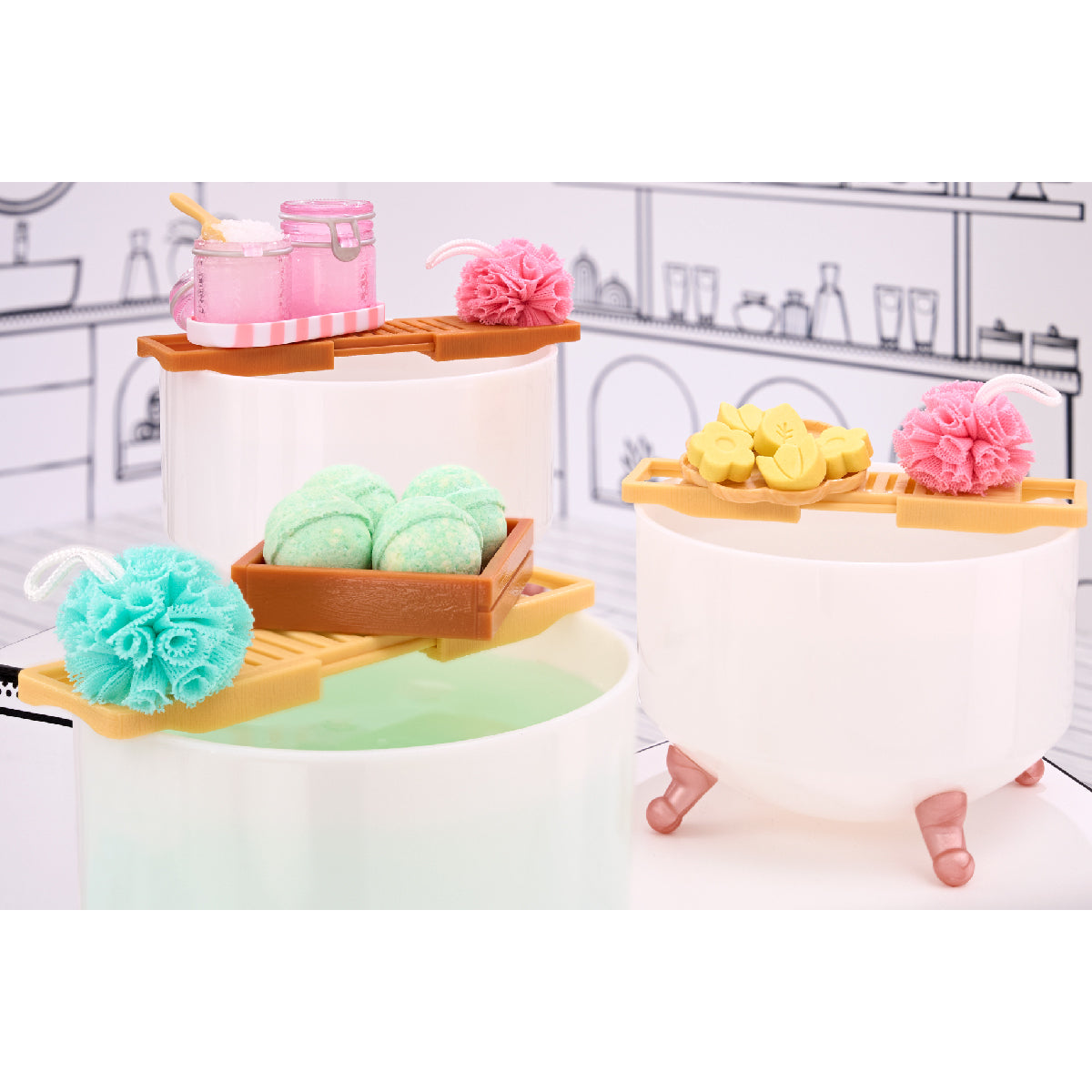 Đồ Chơi Banh Chủ Đề Spa MINIVERSE 531159-EUC