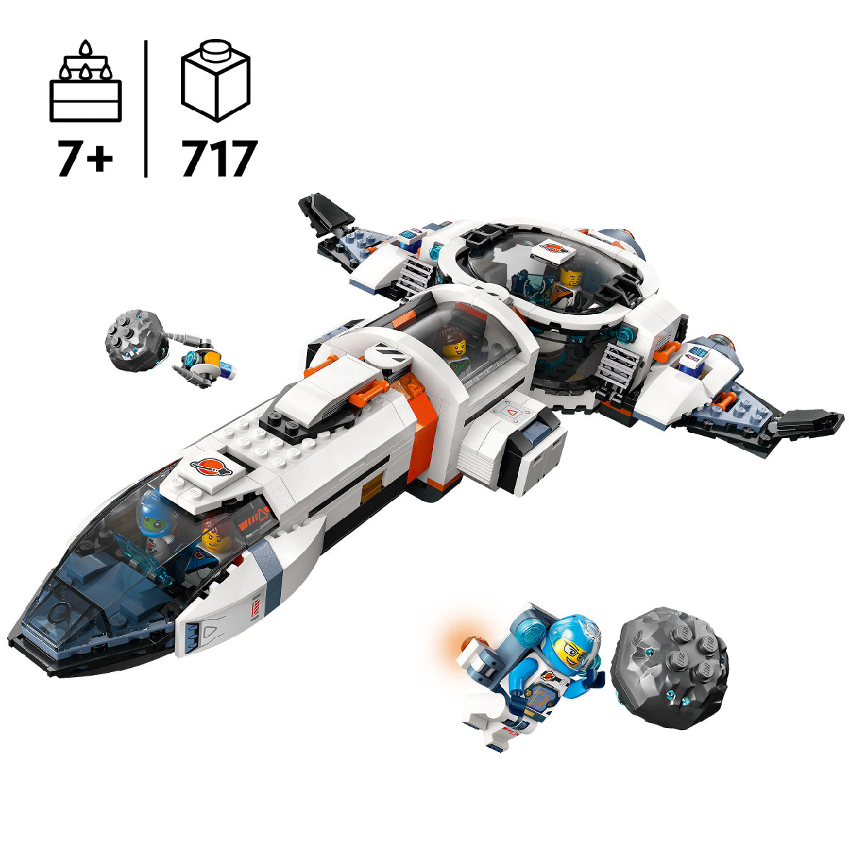 Đồ Chơi Lắp Ráp Mô - Đun Tàu Vũ Trụ LEGO CITY 60446
