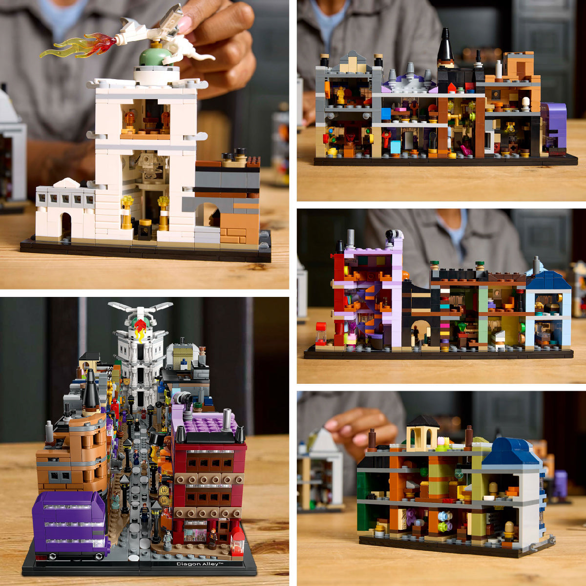 Đồ Chơi Lắp Ráp Cửa Hàng Pháp Thuật Tại Hẻm Xéo LEGO HARRY POTTER 76444