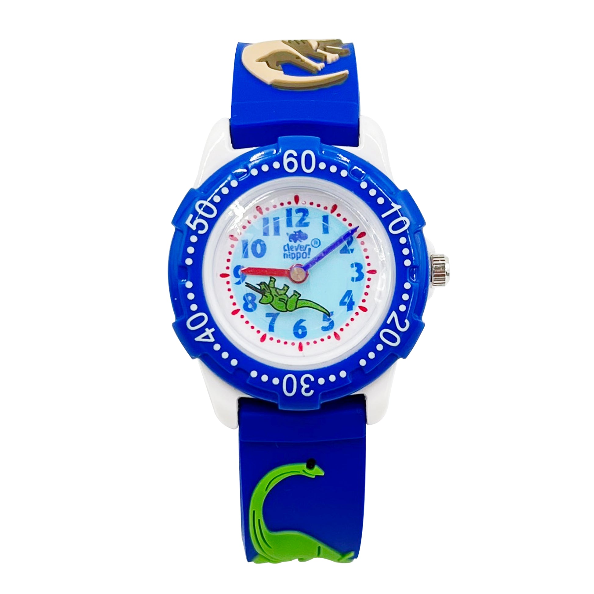 Đồng Hồ Clever Watch - Dinosaur Xanh CLEVERHIPPO WB006