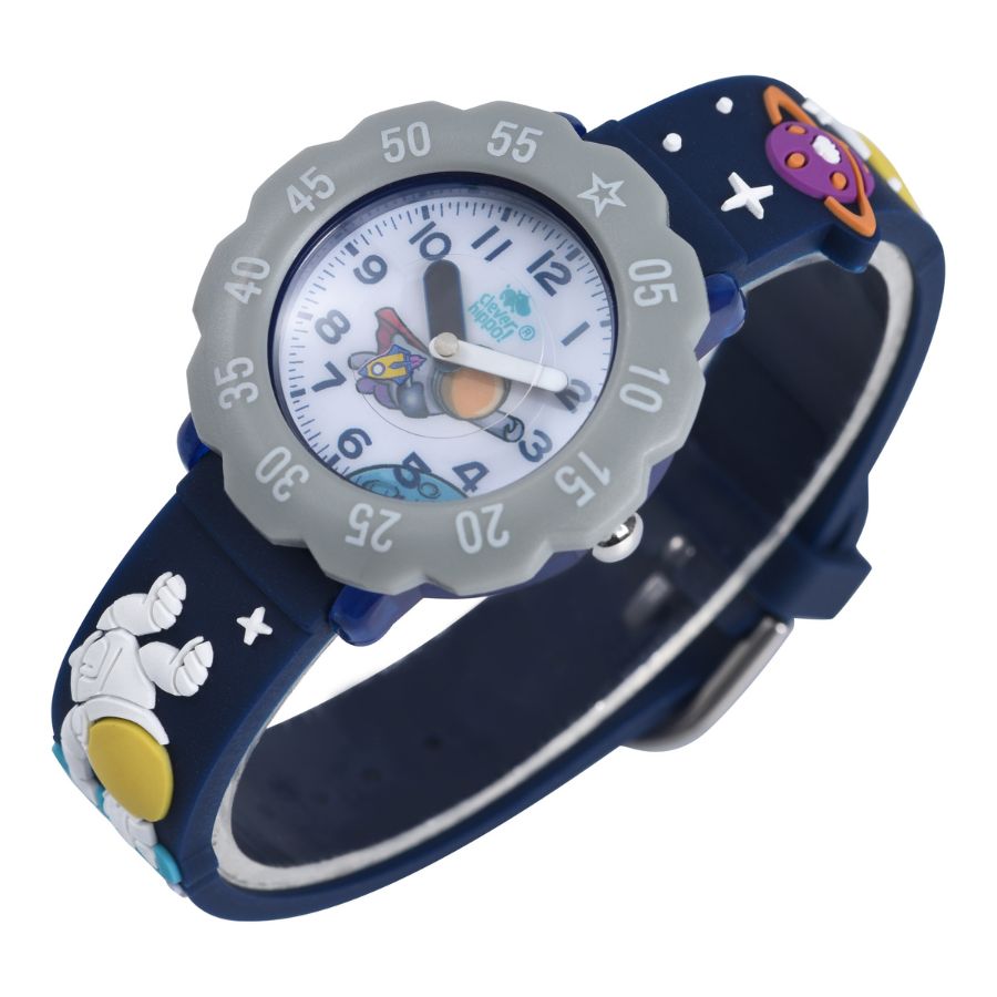 Đồng hồ Clever Watch - Space Adventure Xanh CLEVERHIPPO WB011