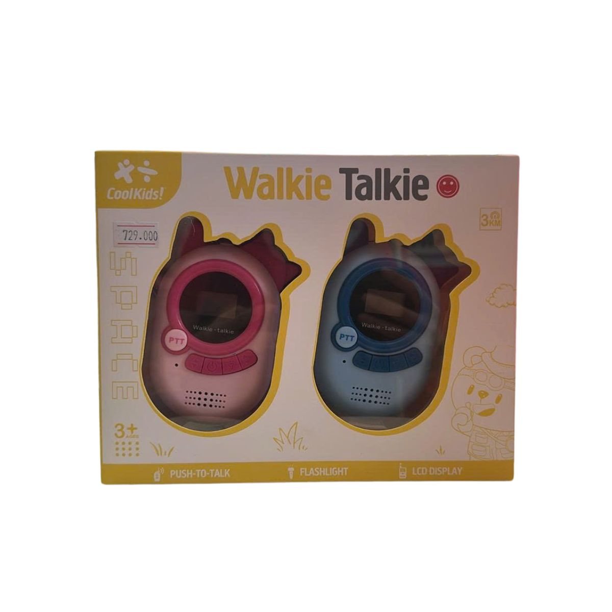 Đồ Chơi Bộ Đàm Mèo Con Hồng và Xanh Dương COOLKIDS WT178-47A