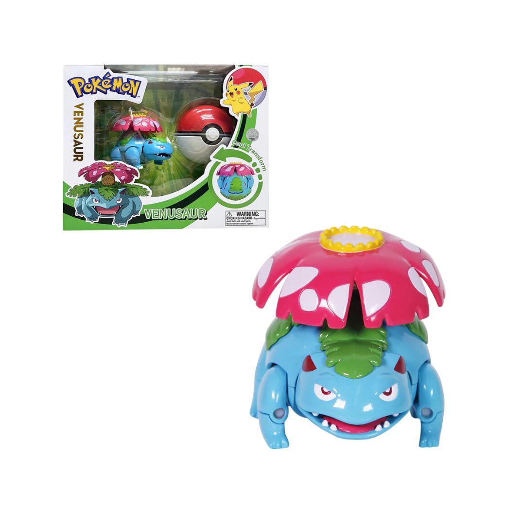 Đồ Chơi Trẻ Em Bóng Pokemon Biến Hình: Venusaur Pokemon Toys Zc8903e
