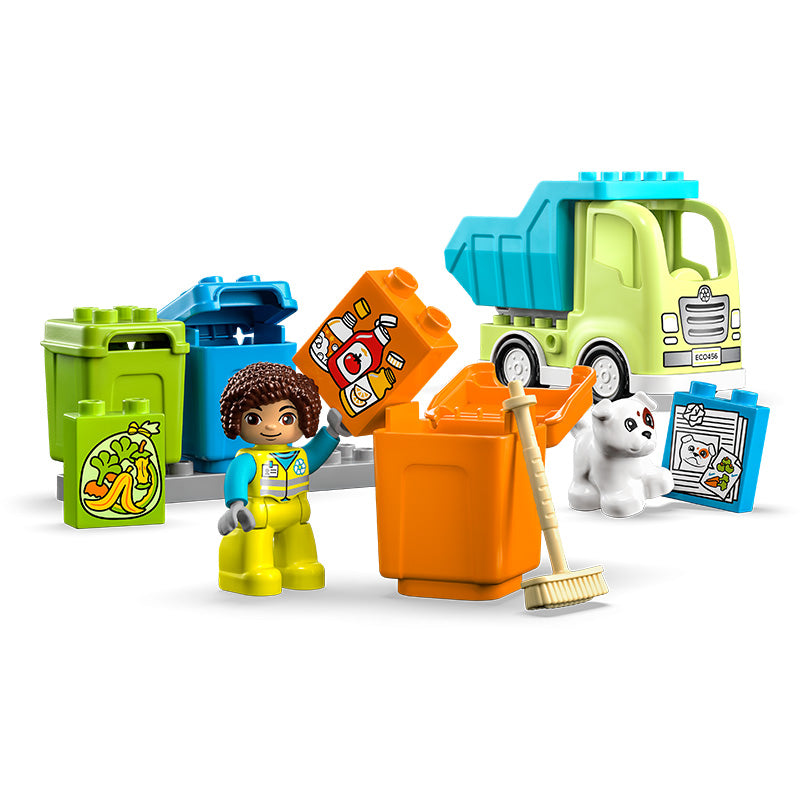 Đồ chơi lắp ráp Xe rác tái chế LEGO DUPLO 10987