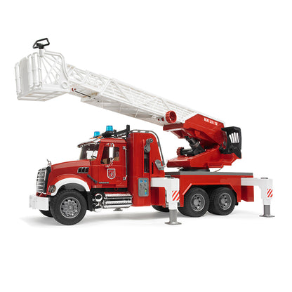 Xe cứu hỏa MACK Granite có thang và máy bơm nước BRUDER BRU02821