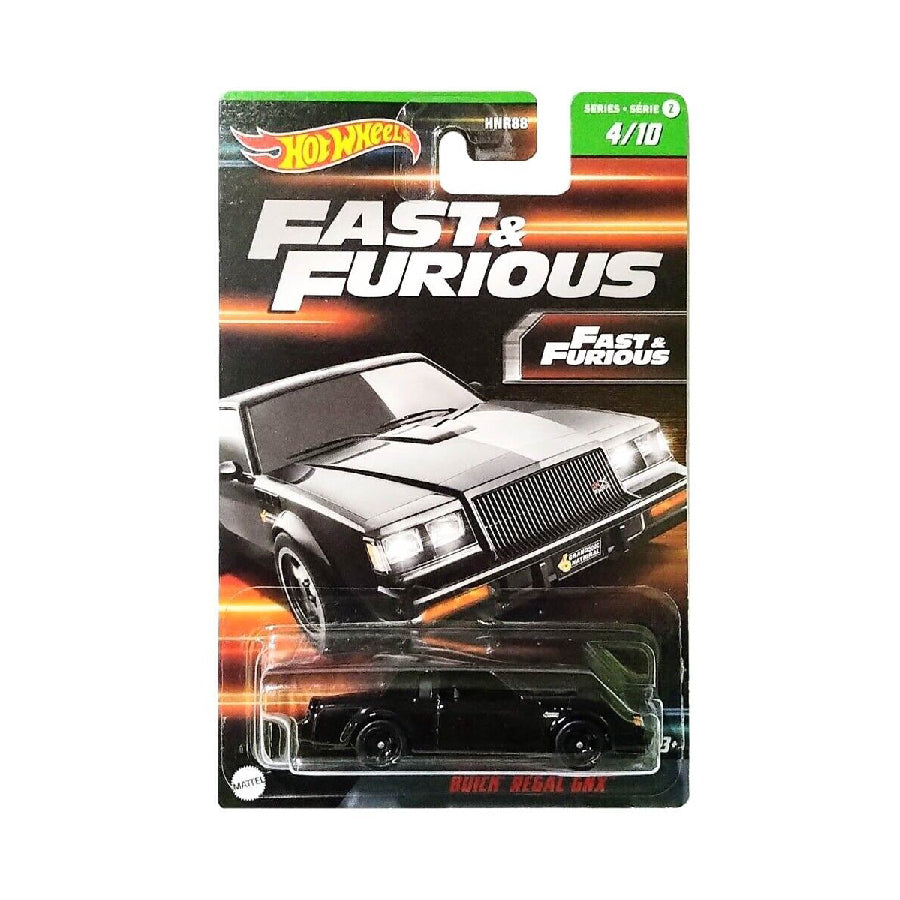 Supercar Fast &amp; Furious 87 BUICK REGAL GNX HOT WHEELS HNR88