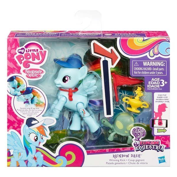 Ee - Pony Cầu Vồng (Có Thể Cử Động Khớp) My Little Pony B3602