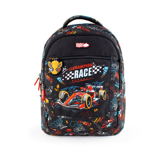 Ba Lô Đi Học, Đi Chơi ActiveGo Champion Race - Jet Black CLEVERHIPPO BC0129