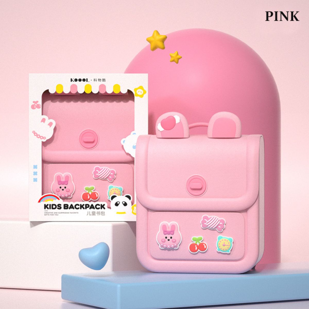 ba-lo-di-hoc-di-choi-kem-charm-cute-hong-xinh-xan-koool-k87-pink-03