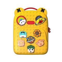 KOOOL Backpack with Charms – Yellow KBP16/YELLOW