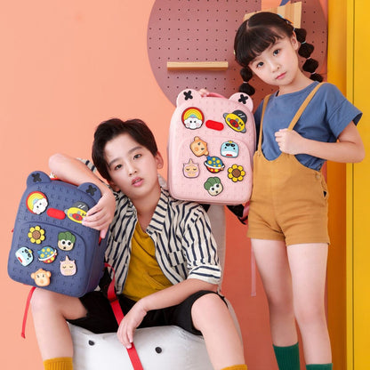 ba-lo-di-hoc-di-choi-kem-charm-koool-xanh-duong-kbp16-blue-09