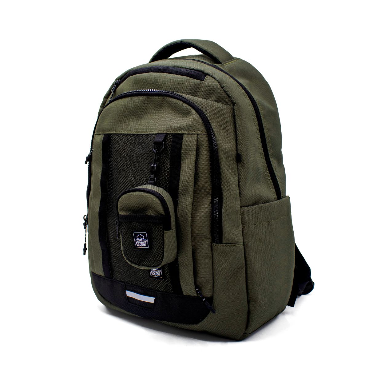 Balo Đi Học, Đi Chơi Dynamic Xanh Oliu CLEVER HIPPO BDY6204