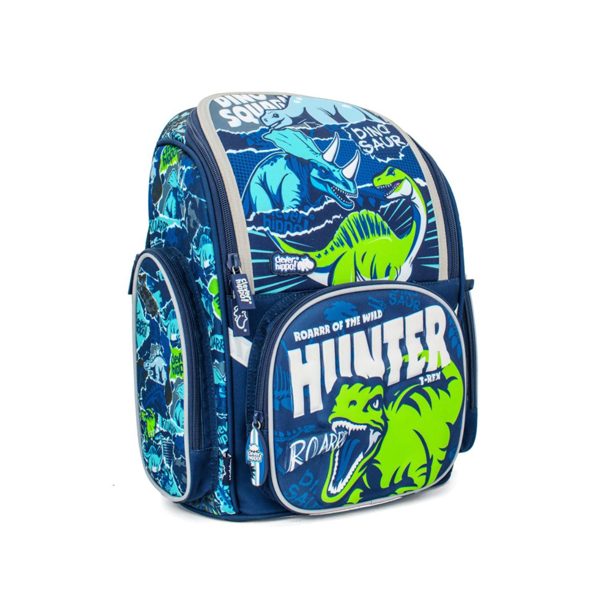 Balo Đi Học Fancy Chiến Binh Khủng Long CLEVER HIPPO BD1235
