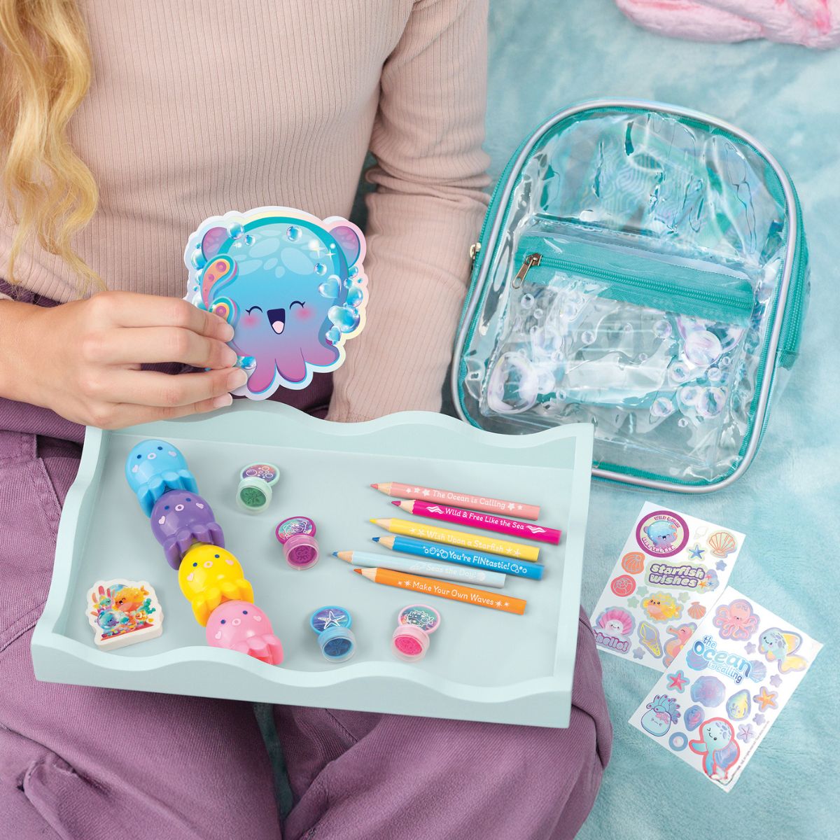 Ba Lô Văn Phòng Phẩm Aquatic Fantasy 3C4G 12089