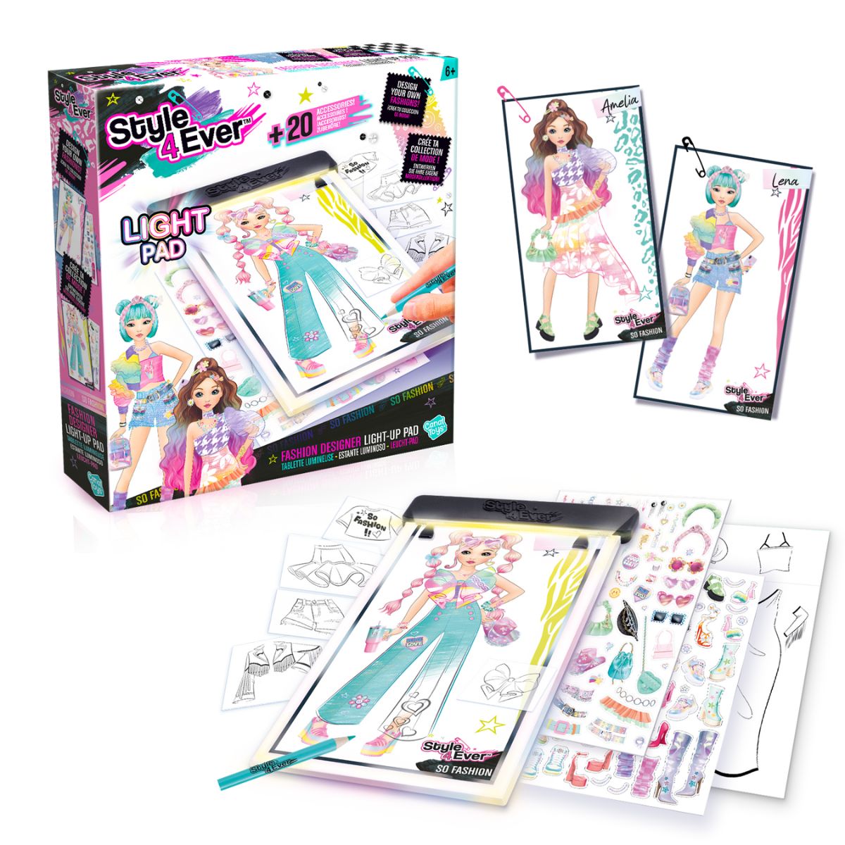 Đồ Chơi Bảng Vẽ Thiết Kế Thời Trang STYLE4EVER OFG320