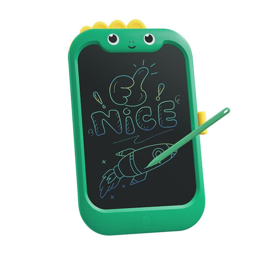 COOLKIDS ZJ19-C 10" Playful Dinosaur Multicolor Ink Smart Drawing Board