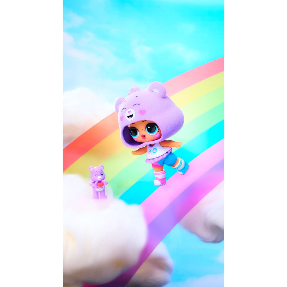 Đồ Chơi Banh Búp Bê Gấu Care Bears LOL SURPRISE 542704-EUC