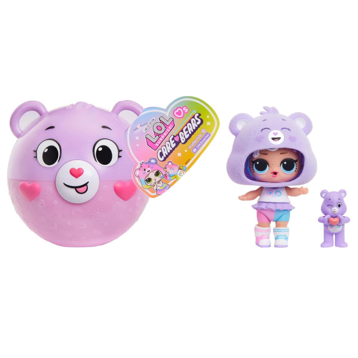 Đồ Chơi Banh Búp Bê Gấu Care Bears LOL SURPRISE 542704-EUC