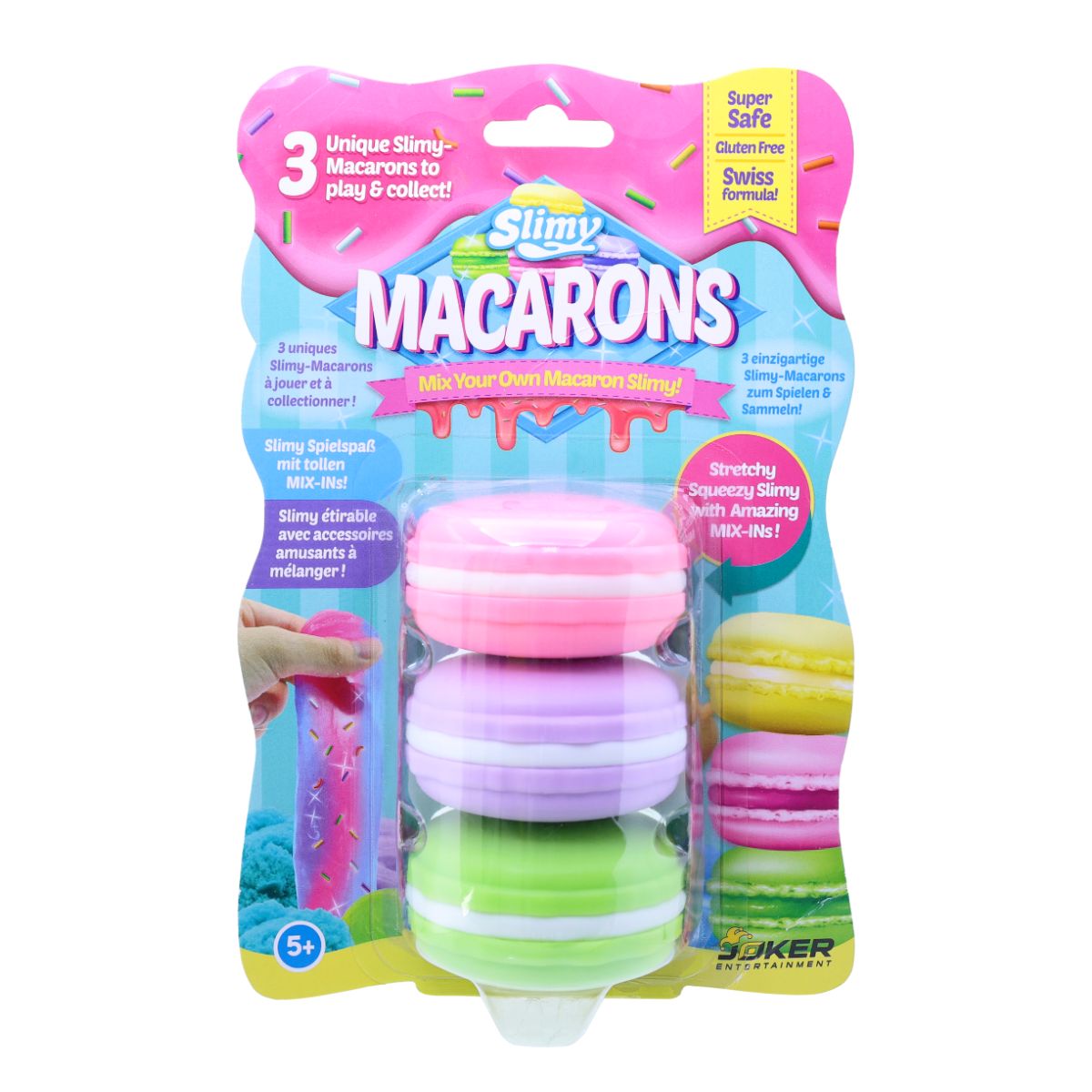 Đồ Chơi Bánh Macaron 3 Màu Thỏa Sức Sáng Tạo SLIMY 33811A