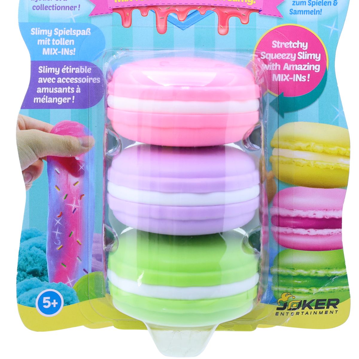 Đồ Chơi Bánh Macaron 3 Màu Thỏa Sức Sáng Tạo SLIMY 33811A