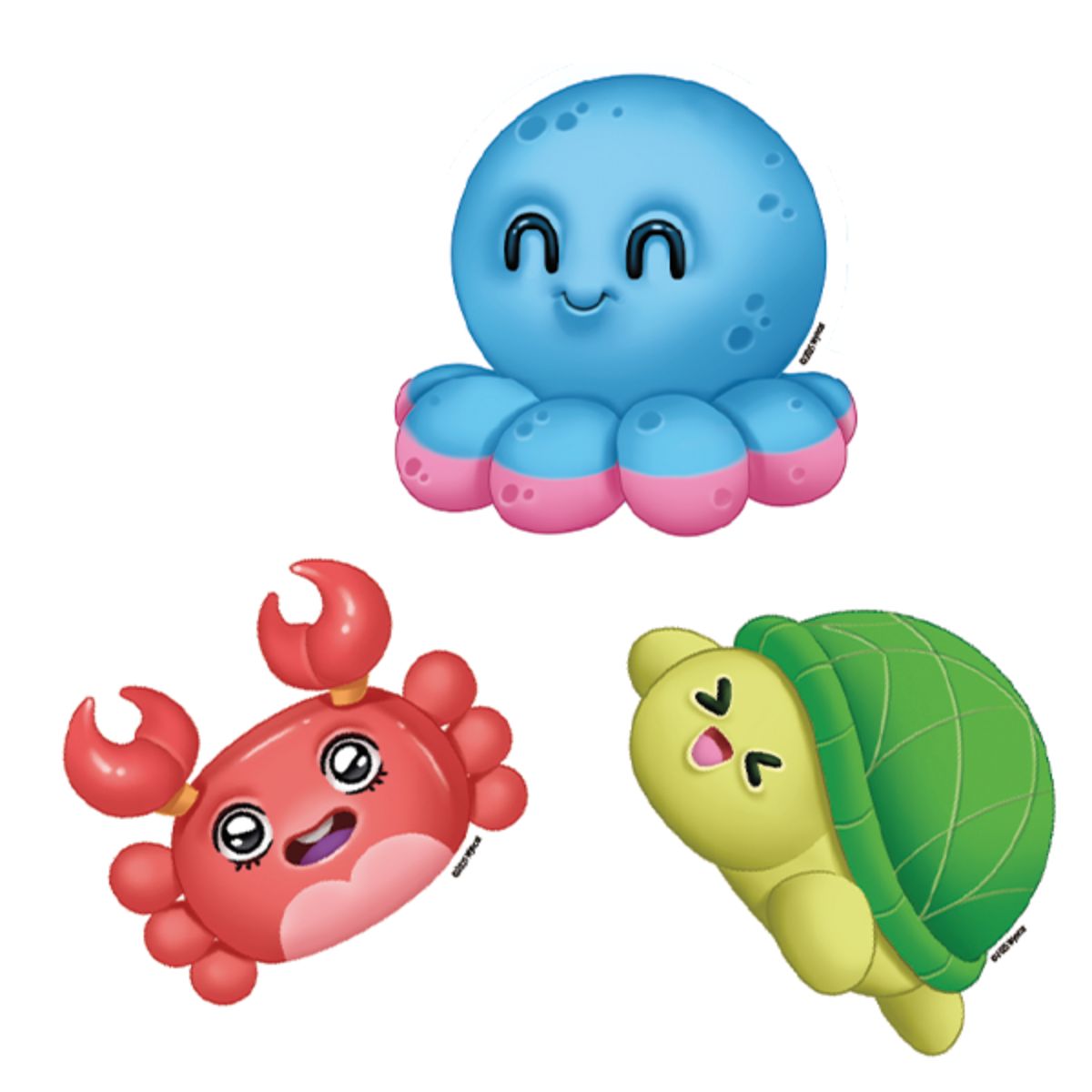 Đồ Chơi Banh Miraball Thú Bông Hình Sinh Vật Biển MIRABALL SURPRISES M14447