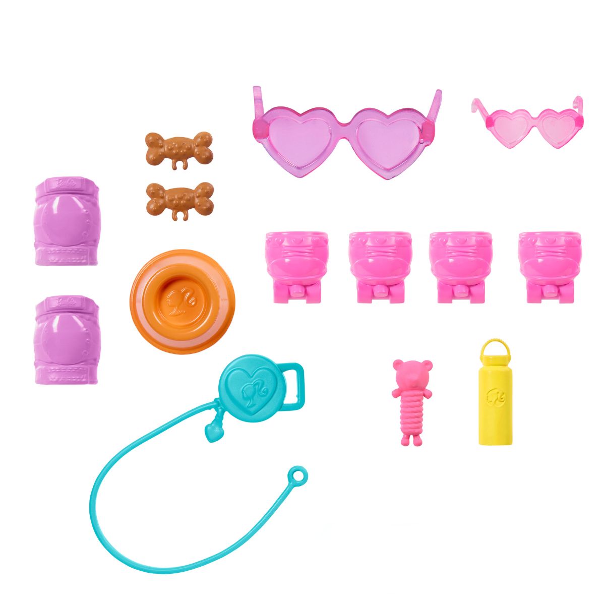 Đồ Chơi Barbie Cùng Cún Cưng Vi Vu Patin BARBIE JMJ44