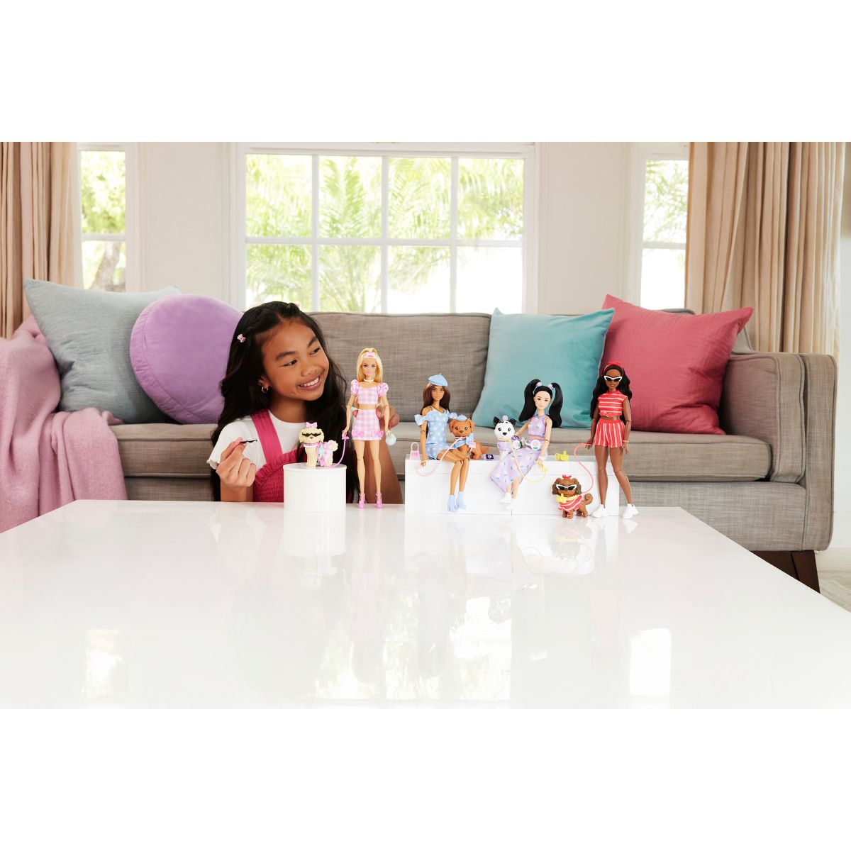 Đồ Chơi Barbie Và Cún Cưng Sành Điệu BARBIE JFP36