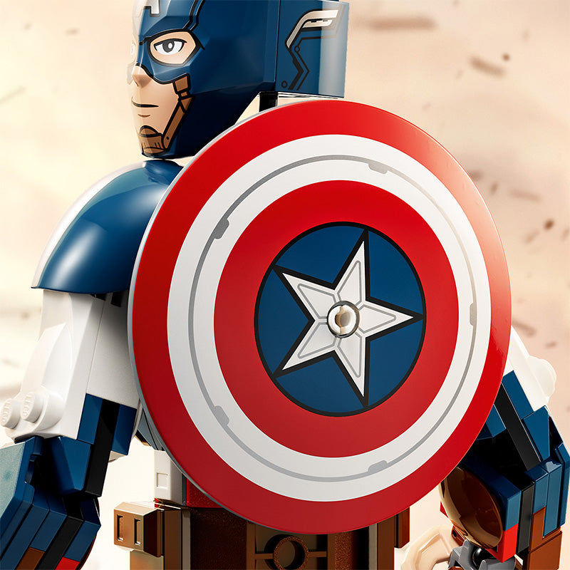 Đồ chơi lắp ráp Mô hình đội trưởng Mỹ Captain America - LEGO SUPERHEROES 76258