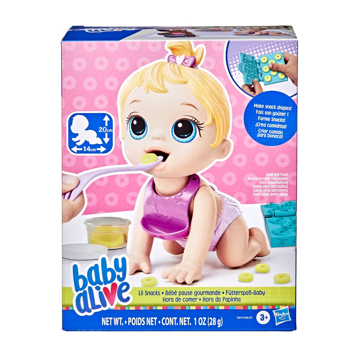 Baby Lily learns to wean, new version BABY ALIVE F2617