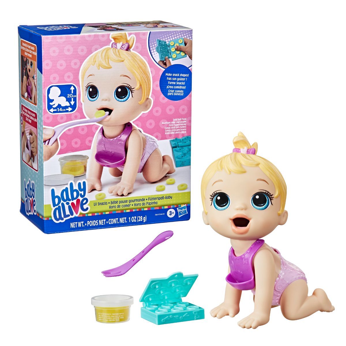 Baby Lily learns to wean, new version BABY ALIVE F2617